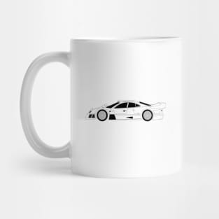 CLK GTR Black Outline Mug